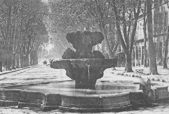 Cours Mirabeau - la bastide de paula